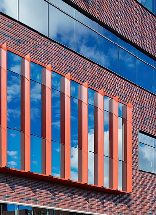 photo of sleek modern building