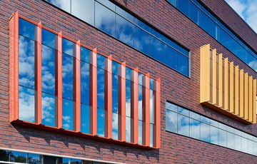 photo of sleek modern building