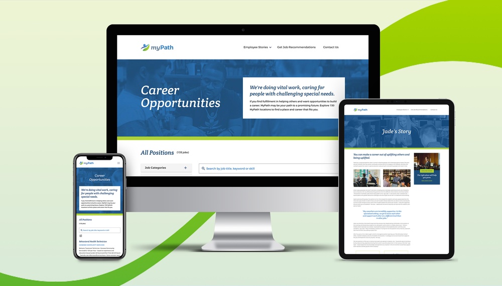 website mockup