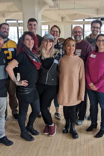 Core team members at feastivus
