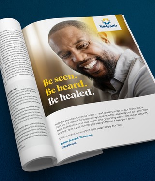 A print ad created by core in a magazine.