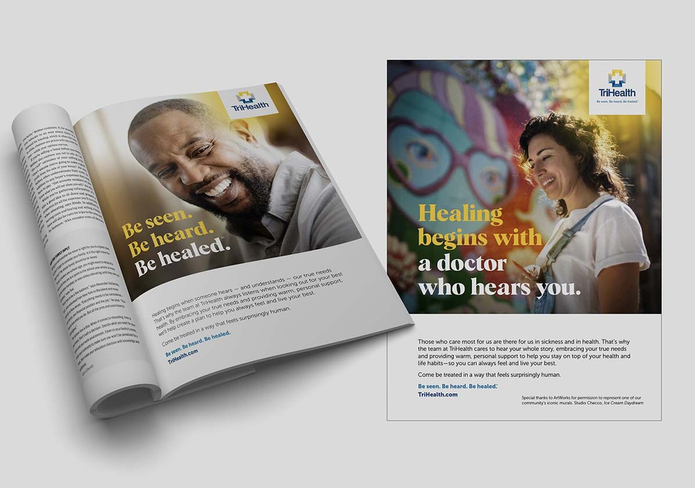 Trihealth creative ads