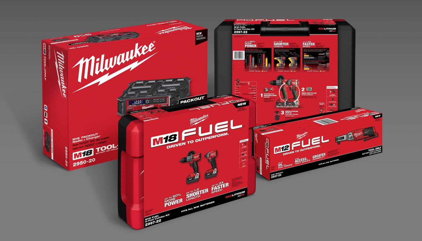 Milwaukee Tool packaging