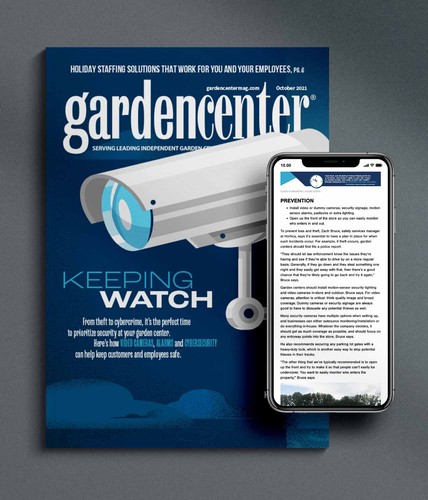 Sentry Insurance coverage in GardenCenter magazine