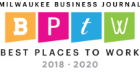 Best Places To Work - Milwaukee Business Journal, 2018, 2020